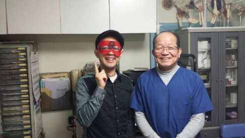 ゲッターズ飯田さんもご来院されています